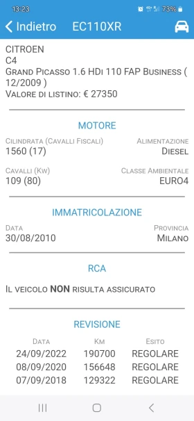 Citroen C4 Picasso 1, 6hdi za turbo nov vnos Italia , снимка 14