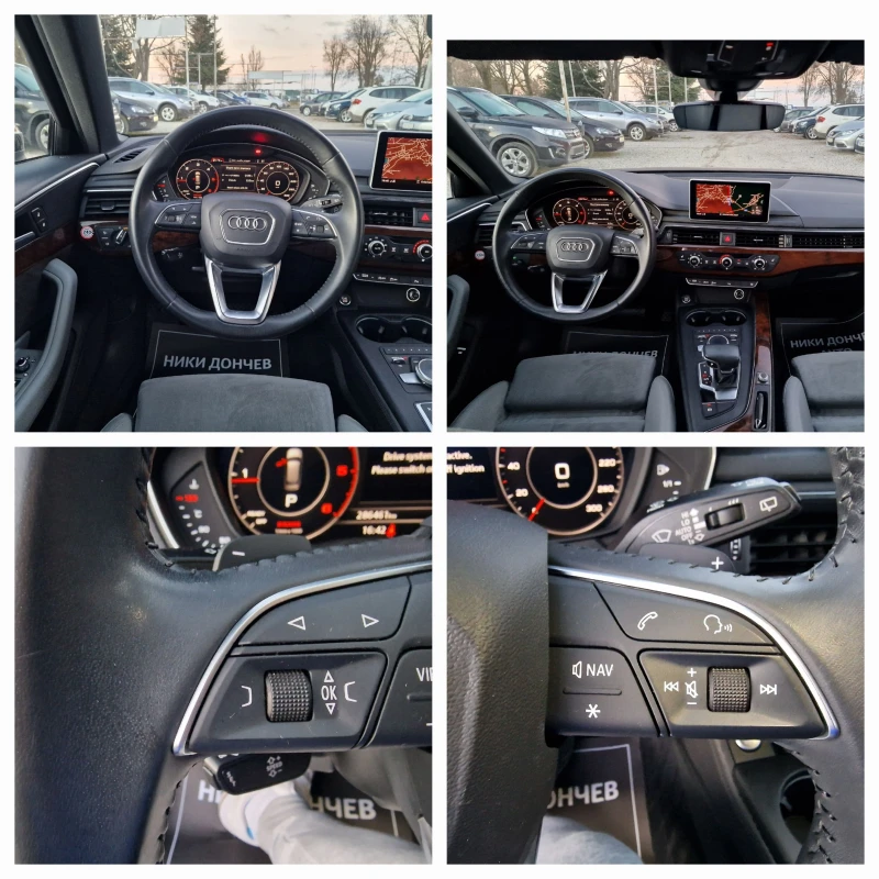 Audi A4 2.0TDI-150k.s-MATRIX-DIGITAL-KOJA-S LINE, снимка 14 - Автомобили и джипове - 48325008