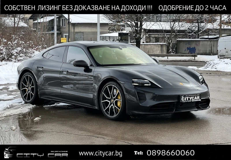 Porsche Taycan TURBO S/CERAMIC/CARBON DESIGN/BOSE/MATRIX/SPORT CH, снимка 1 - Автомобили и джипове - 49179938