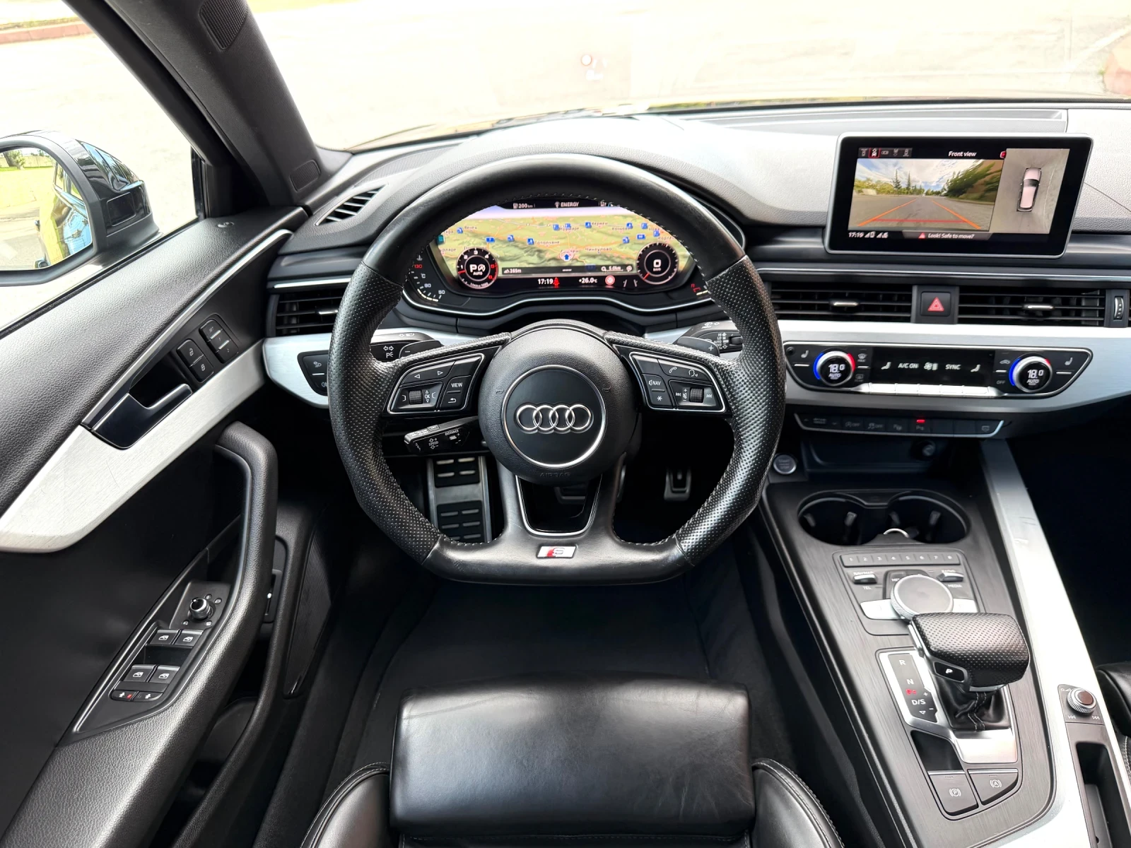 Audi A4 3.0TDI/4x4/B&O/360Cam/3xS- line/Head-Up/Дистроник/, снимка 9 - Автомобили и джипове - 55730451