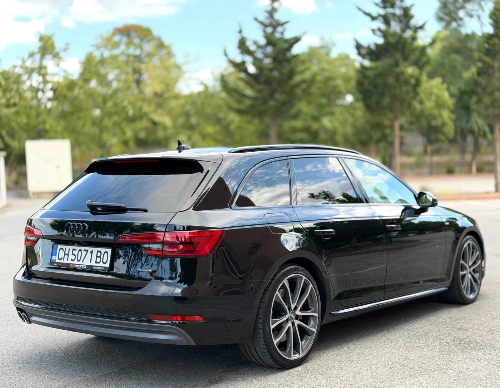 Audi A4 3.0TDI/4x4/B&O/360Cam/3xS- line/Head-Up/Дистроник/, снимка 5 - Автомобили и джипове - 55730451