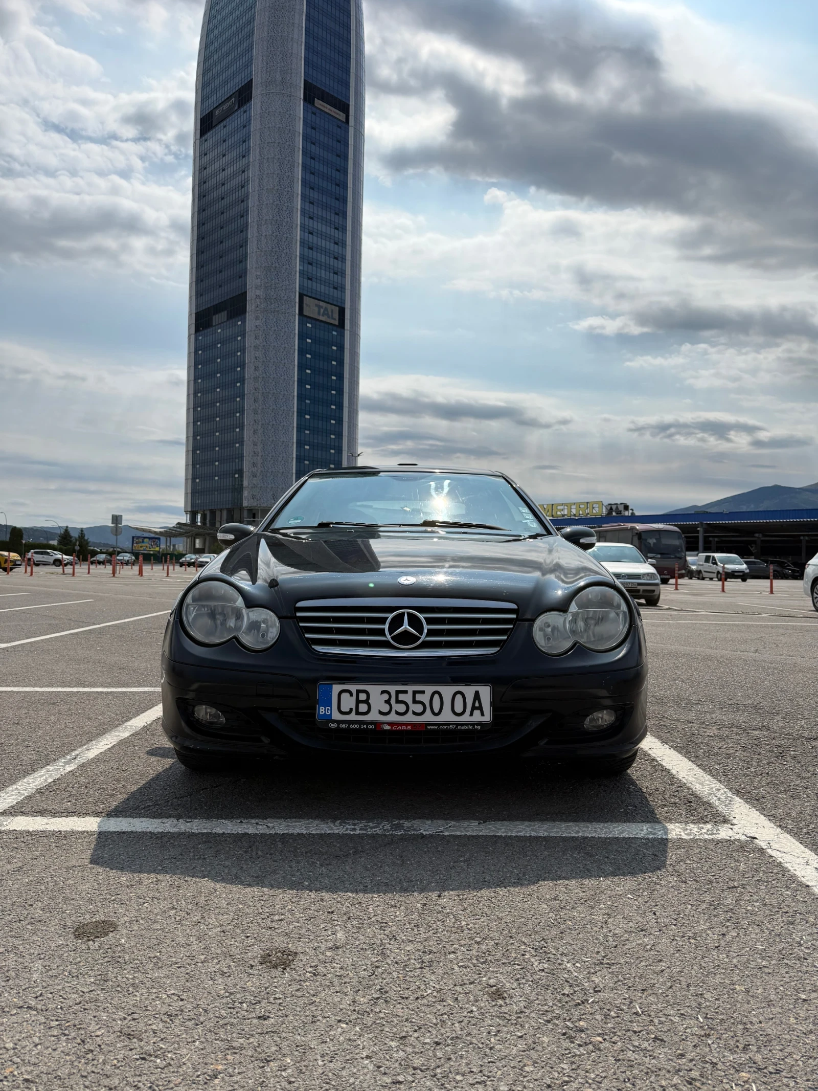Mercedes-Benz C 180 Mercedes-Benz C180 kompressor, снимка 2 - Автомобили и джипове - 55972271