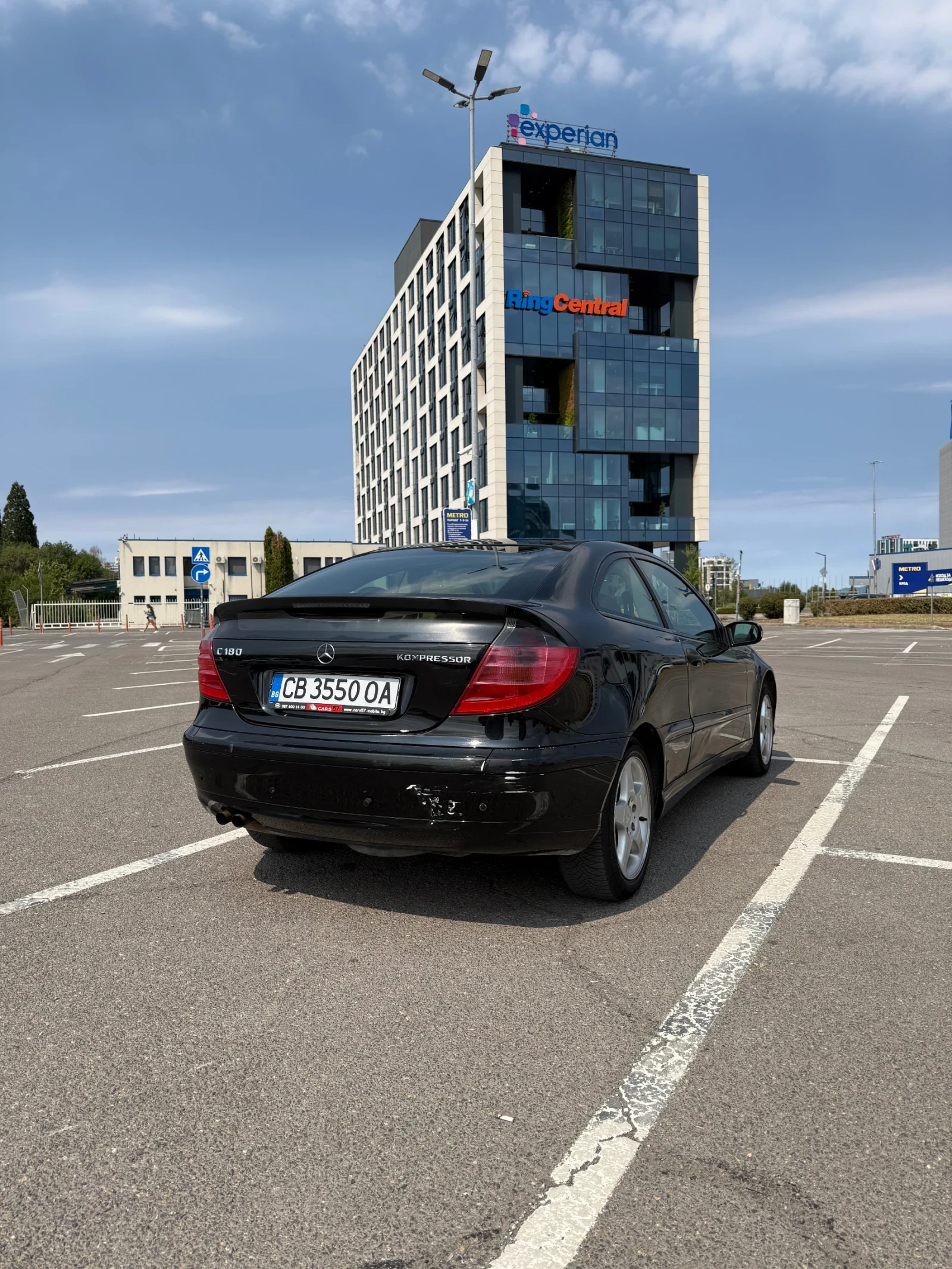 Mercedes-Benz C 180 Mercedes-Benz C180 kompressor, снимка 4 - Автомобили и джипове - 55972271