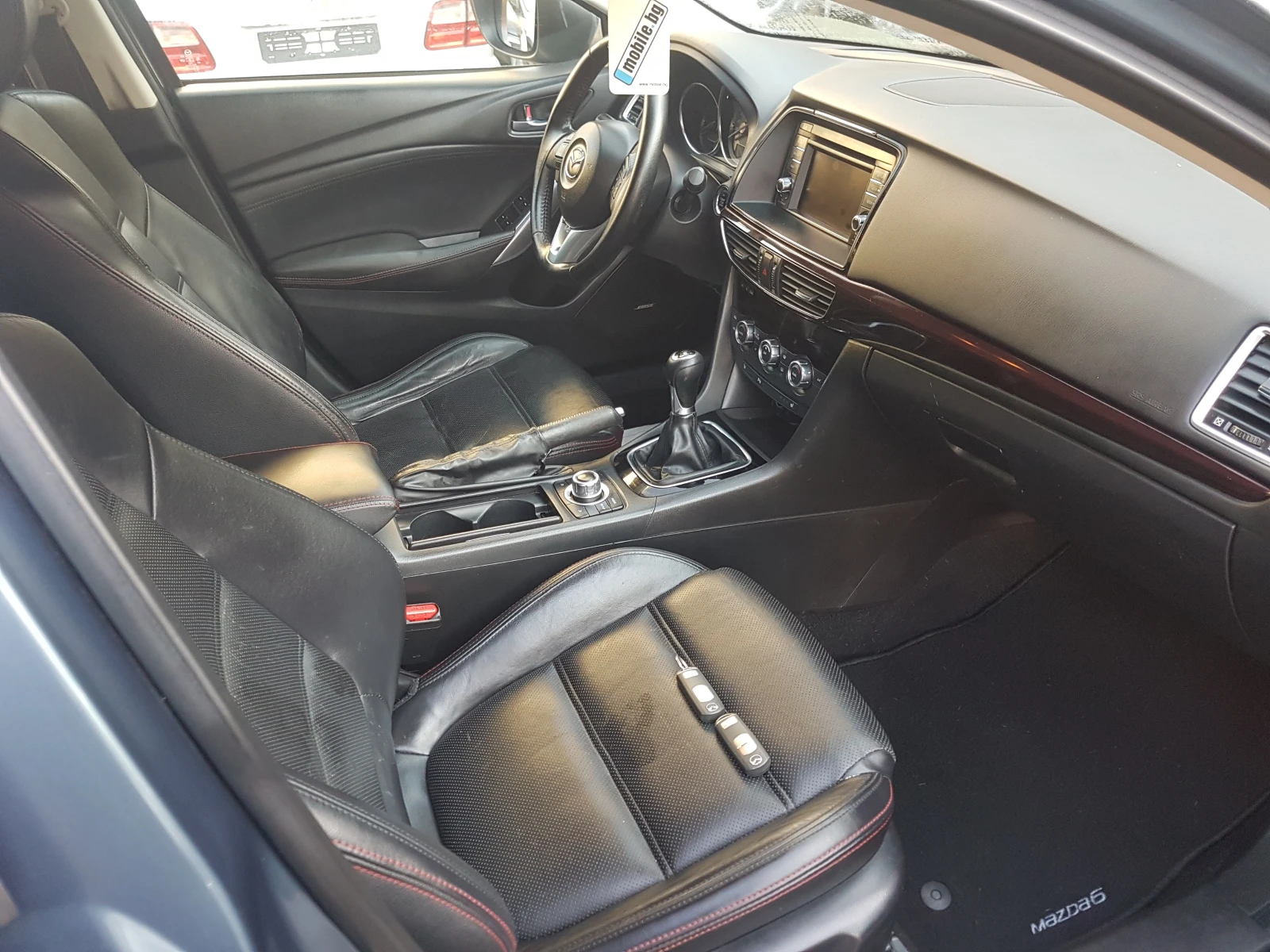 Mazda 6 2.0i REVOLUTION -NAVI -KEYLESS -FULL | Mobile.bg � ����������� 13