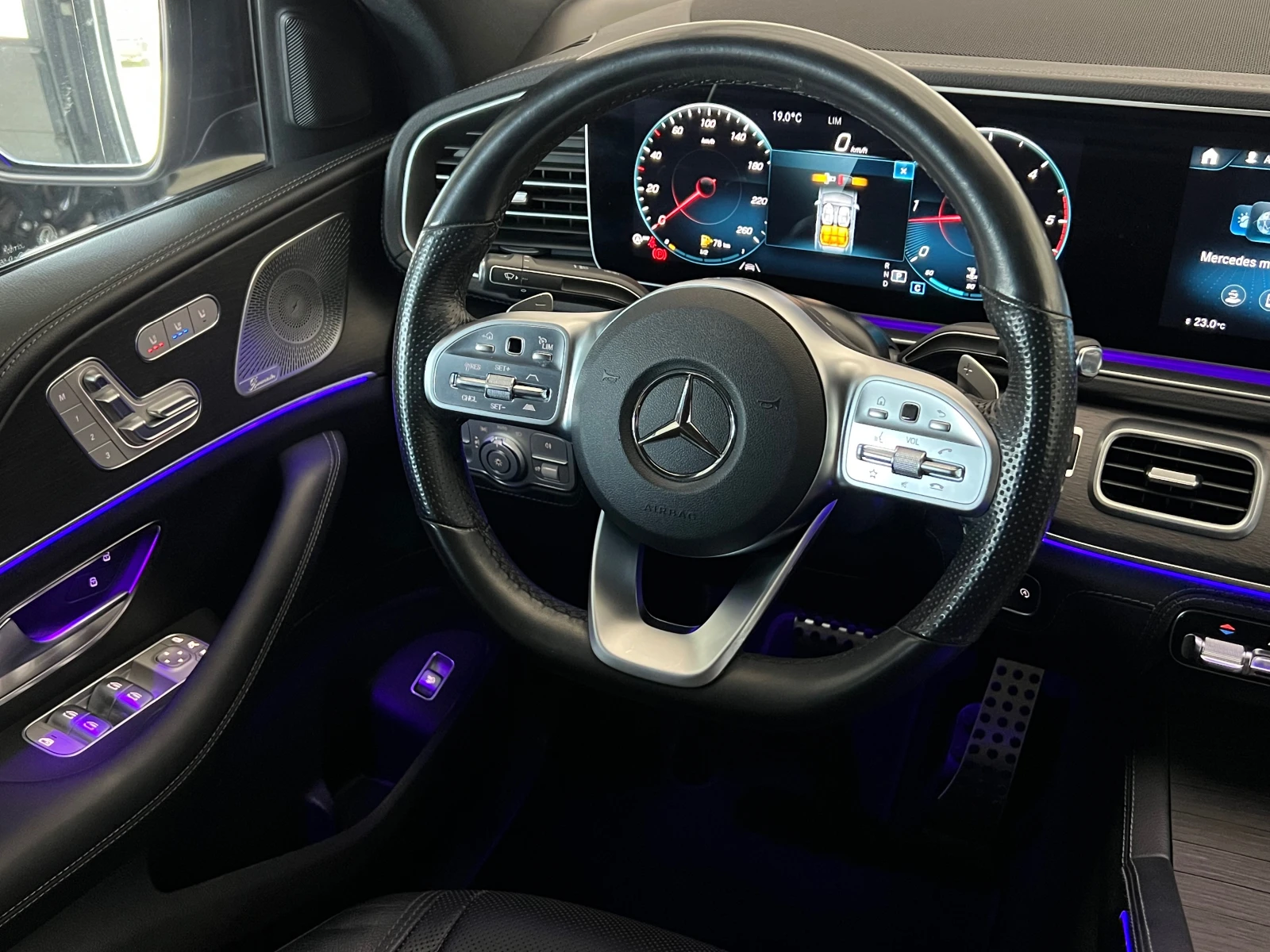 Mercedes-Benz GLE 350 d, AMG LINE, NIGHT PACK, PANO, DISTR, KEY-GO, BURM | Mobile.bg � ����������� 11