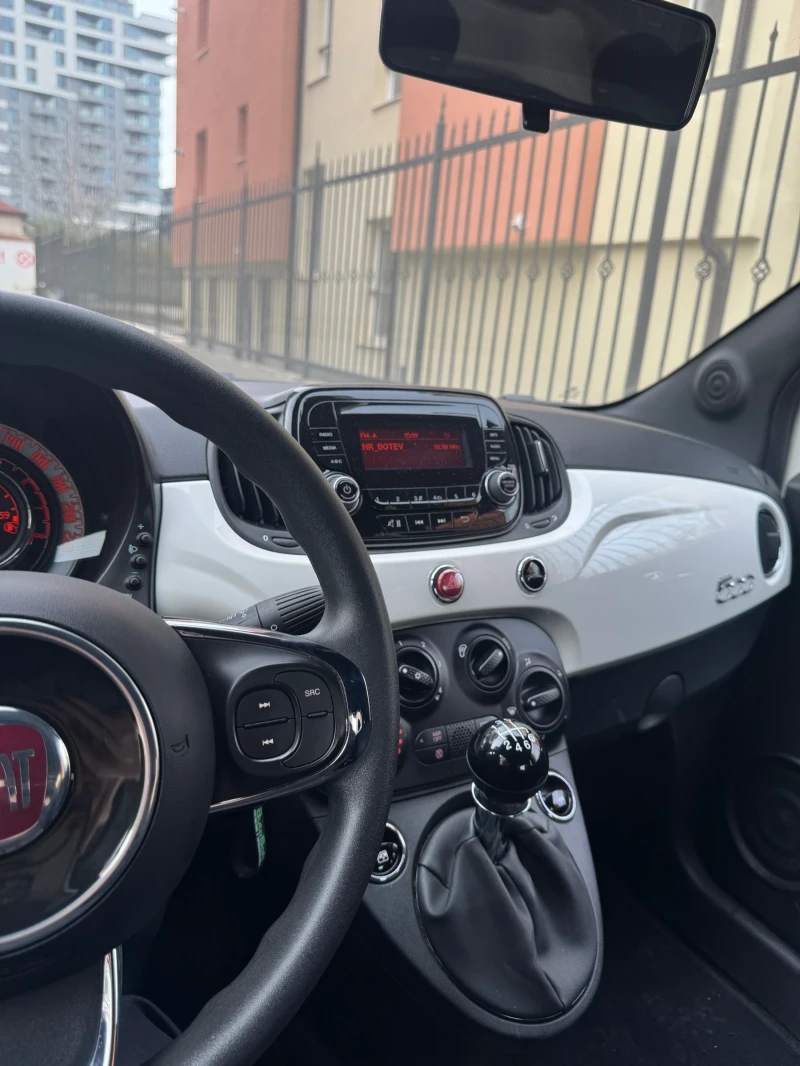 Fiat 500 Хибрид / Обслужена / с регистрация и ГО, снимка 7 - Автомобили и джипове - 52631776