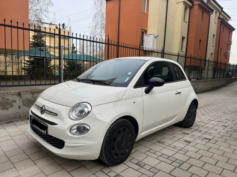 Fiat 500 Хибрид / Обслужена / с регистрация и ГО, снимка 2 - Автомобили и джипове - 52631776
