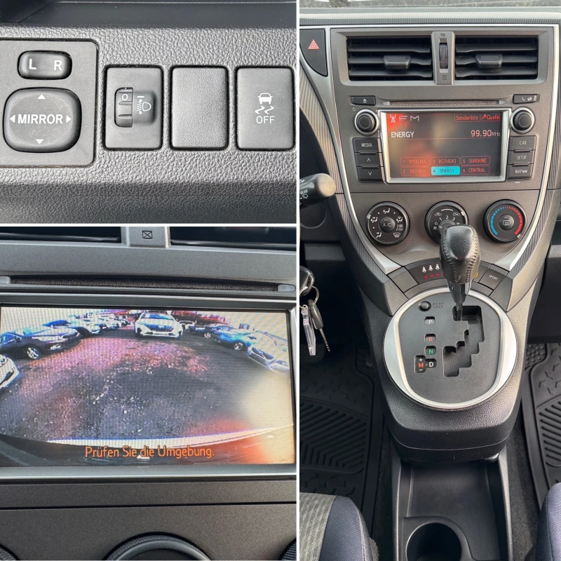 Toyota Verso S 1.33i Автоматик! Внос Швейцария! Камера, Tel., снимка 16 - Автомобили и джипове - 52838490