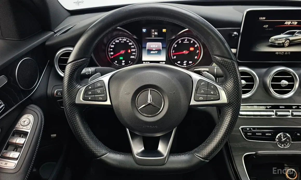 Mercedes-Benz C 200 AMG Line HEADS UP, снимка 12 - Автомобили и джипове - 54623312