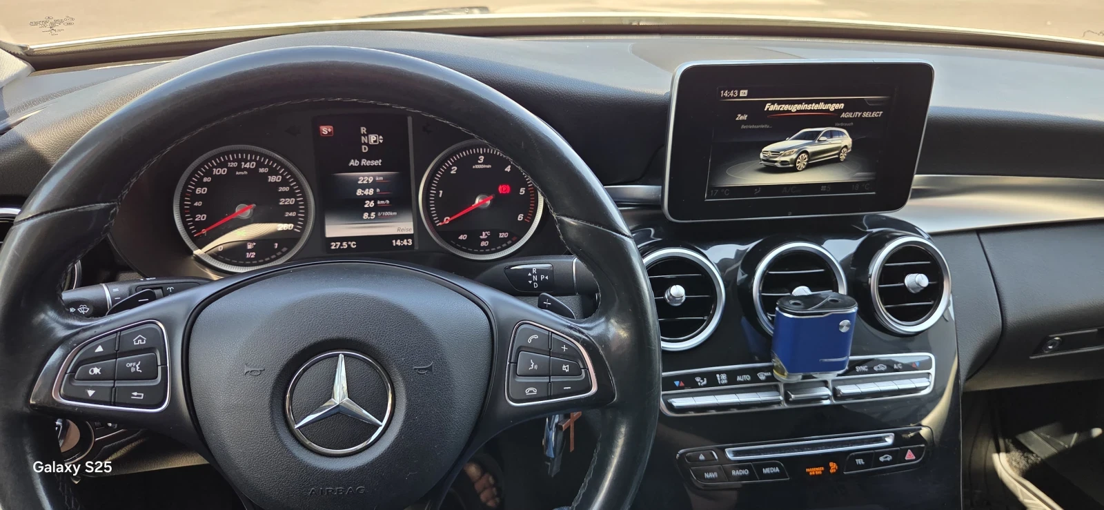 Mercedes-Benz C 220, снимка 16 - Автомобили и джипове - 55503497