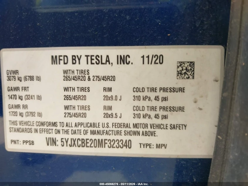 Tesla Model X Long Range Dual Motor All-Wheel Drive/Long Range P, снимка 9 - Автомобили и джипове - 55287355