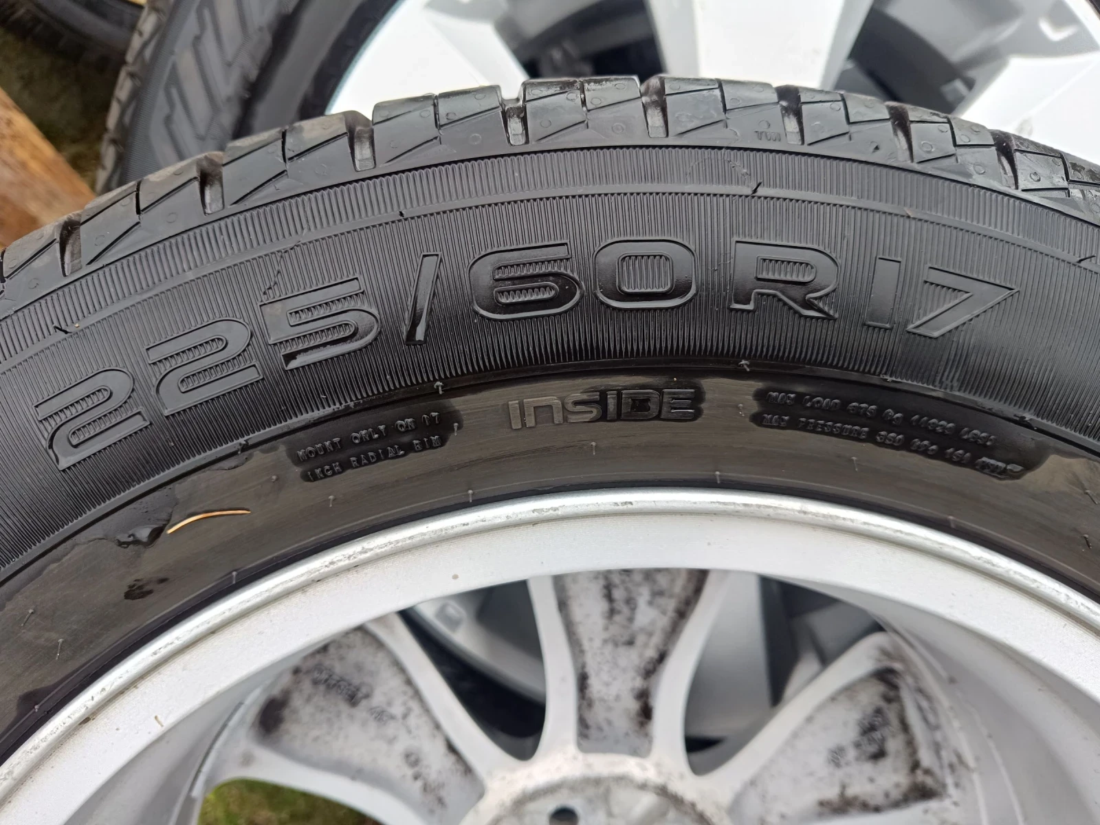 Гуми с джанти Nokian 225/60R17, снимка 12 - Гуми и джанти - 54003759
