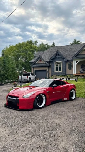 Nissan Gt-r Liberty Walk / CATLESS DOWNPIPE 