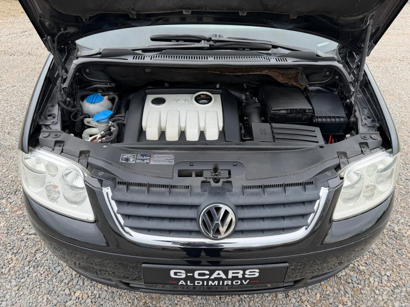 VW Touran 1.9/АВТОМАТИК/ 7 МЕСТА, снимка 17 - Автомобили и джипове - 53237393