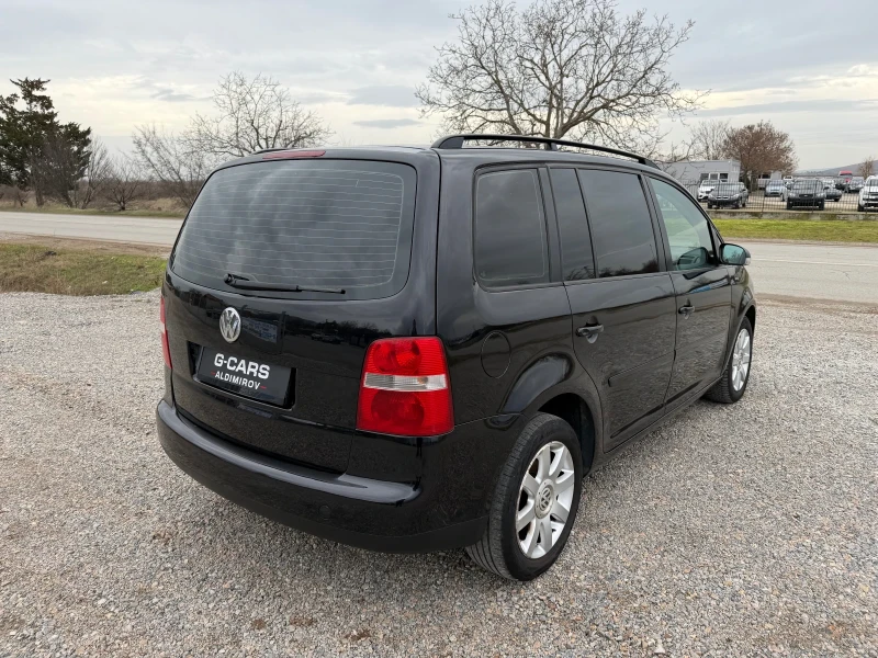 VW Touran 1.9/АВТОМАТИК/ 7 МЕСТА, снимка 4 - Автомобили и джипове - 53237393