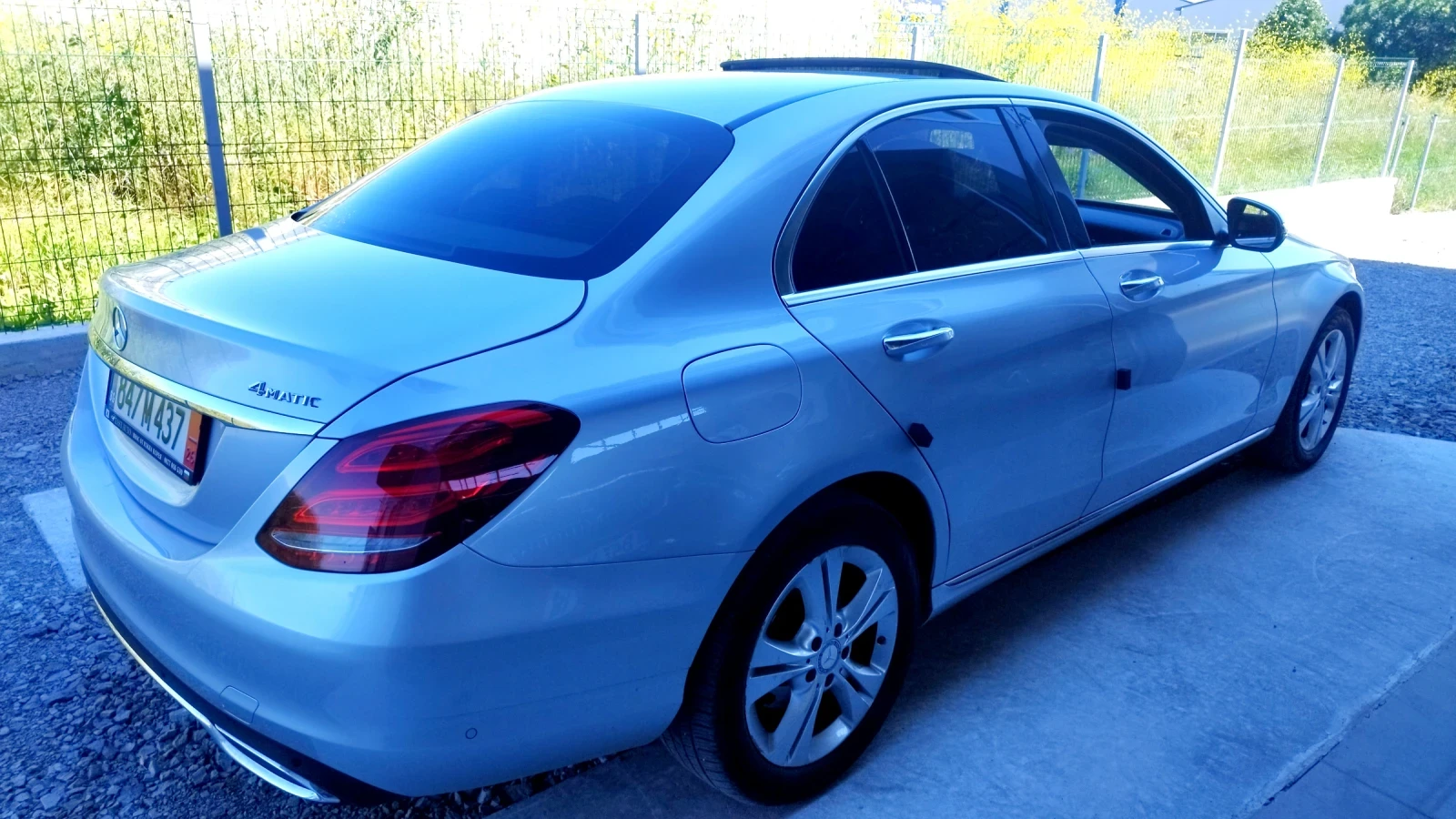 Mercedes-Benz C 220 4MATIC РЕАЛНИ 80 000км.  , снимка 5 - Автомобили и джипове - 54842547