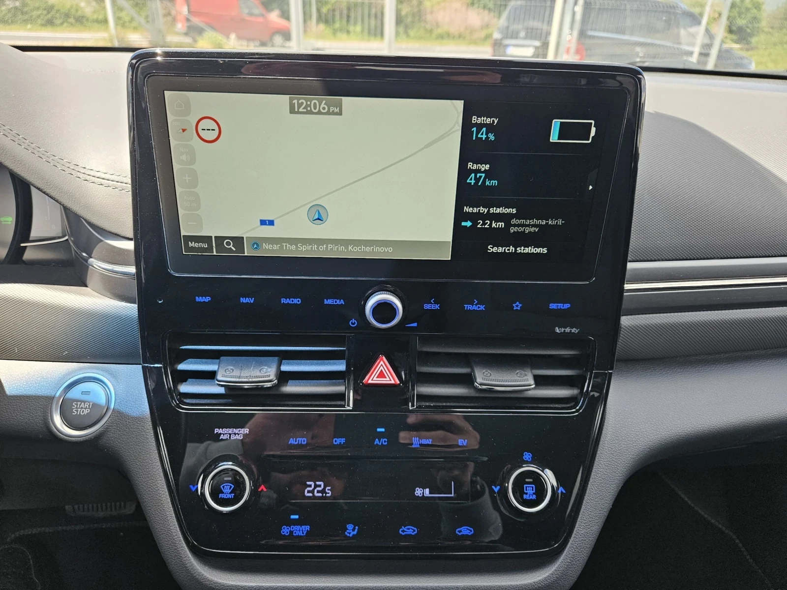 Hyundai Ioniq EV 40.4KW , снимка 14 - Автомобили и джипове - 54388926