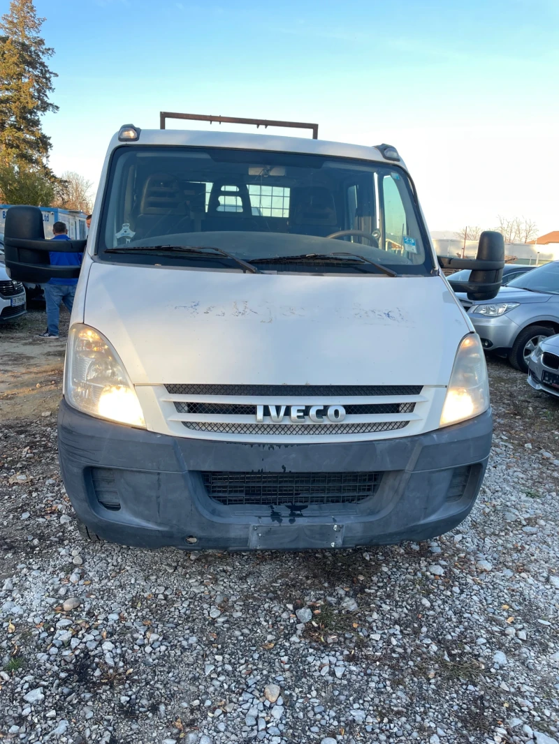 Iveco 35c15 бордови с кран , снимка 3 - Бусове и автобуси - 47867287