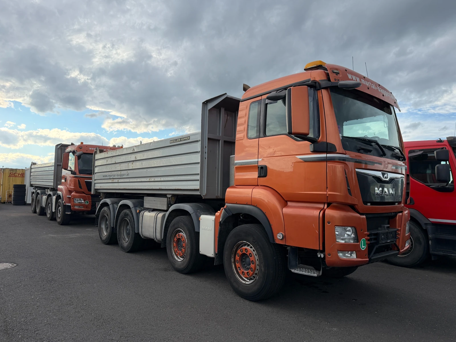 Man Tgs 8х4, Два броя, Бордматик, Нов внос, , 
