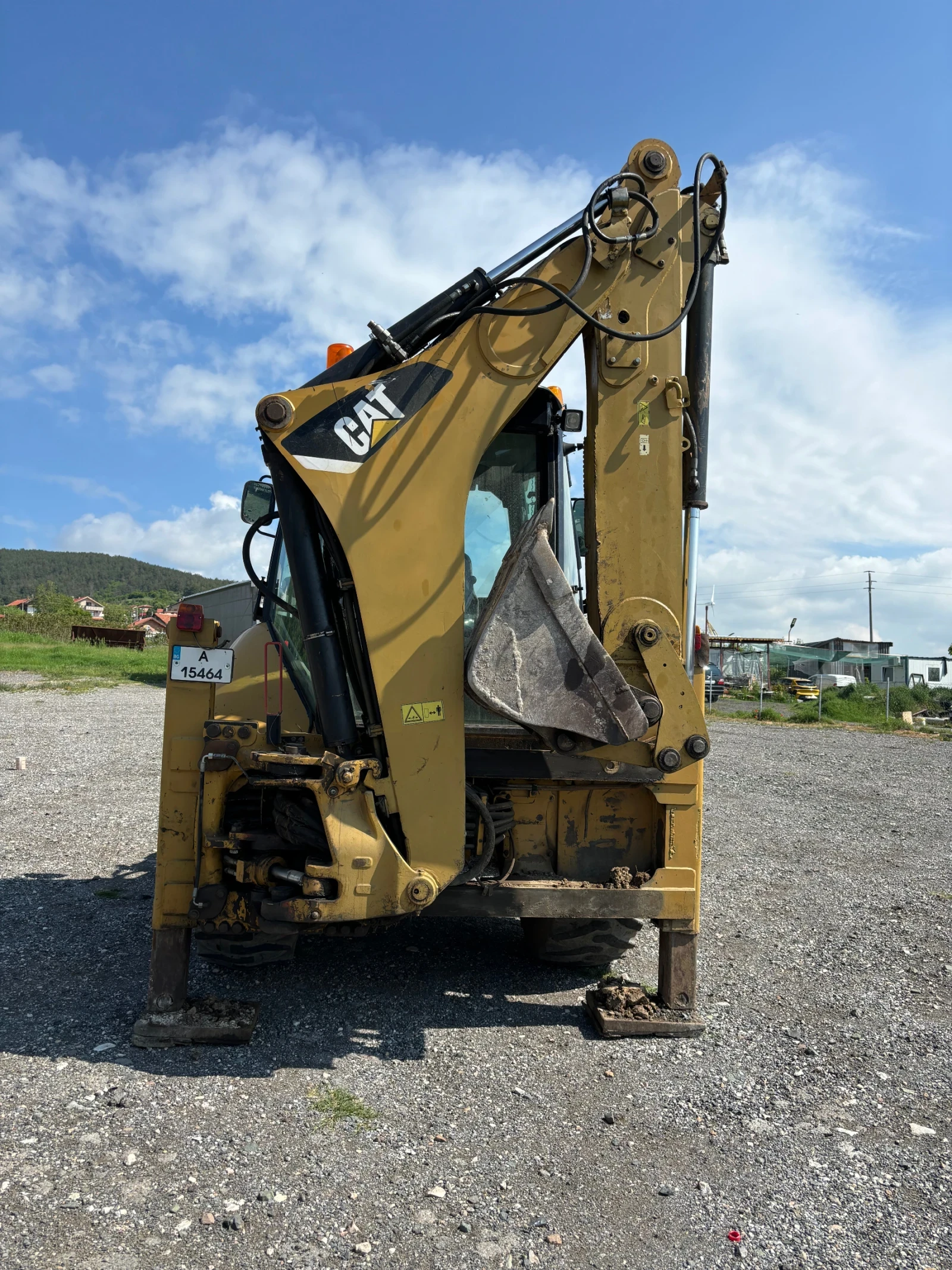Багер Caterpillar 428 E, снимка 4 - Индустриална техника - 54575869