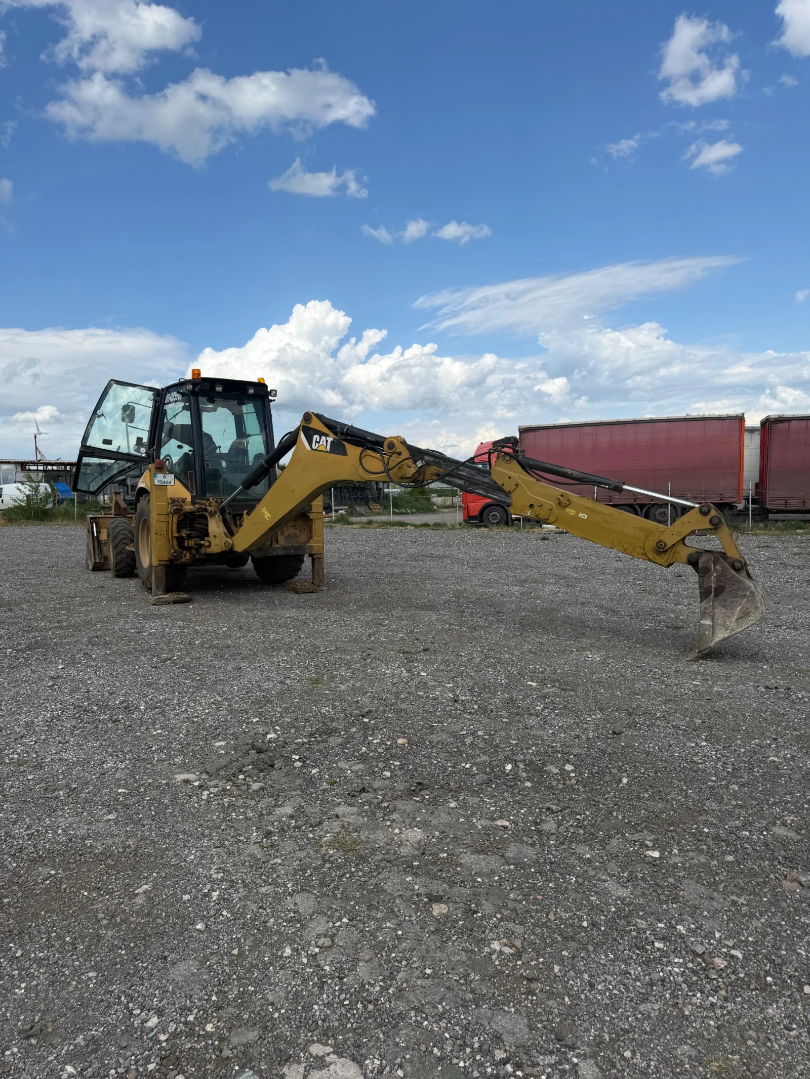 Багер Caterpillar 428 E, снимка 12 - Индустриална техника - 54575869