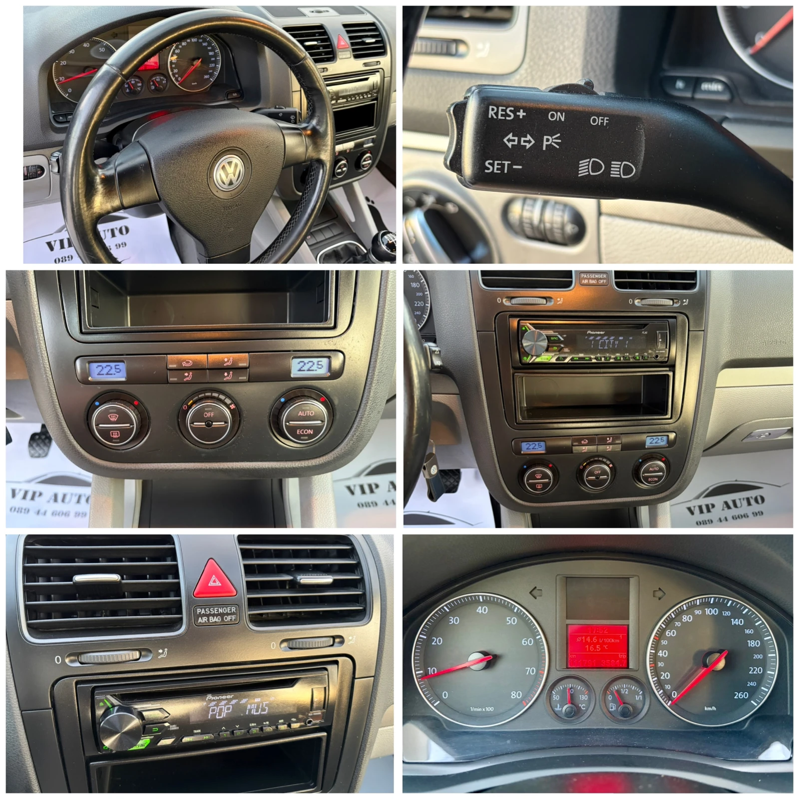 VW Golf 1.6i HIGHLINE 111000км РЕАЛНИ !!!, снимка 15 - Автомобили и джипове - 54232150