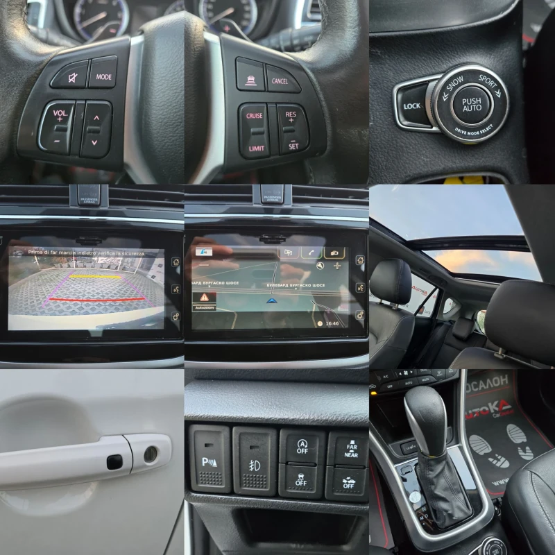 Suzuki SX4 S-Cross 1.6DDIS-120кс= ALL GRIP= АВТОМАТ= DISTRONIC= PANOR, снимка 16 - Автомобили и джипове - 52282467