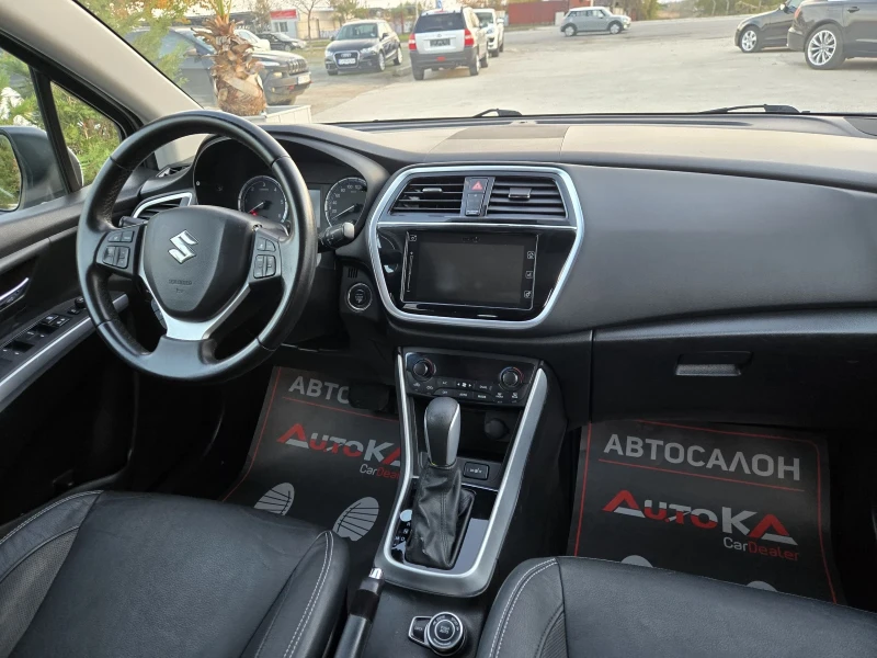 Suzuki SX4 S-Cross 1.6DDIS-120кс= ALL GRIP= АВТОМАТ= DISTRONIC= PANOR, снимка 13 - Автомобили и джипове - 52282467