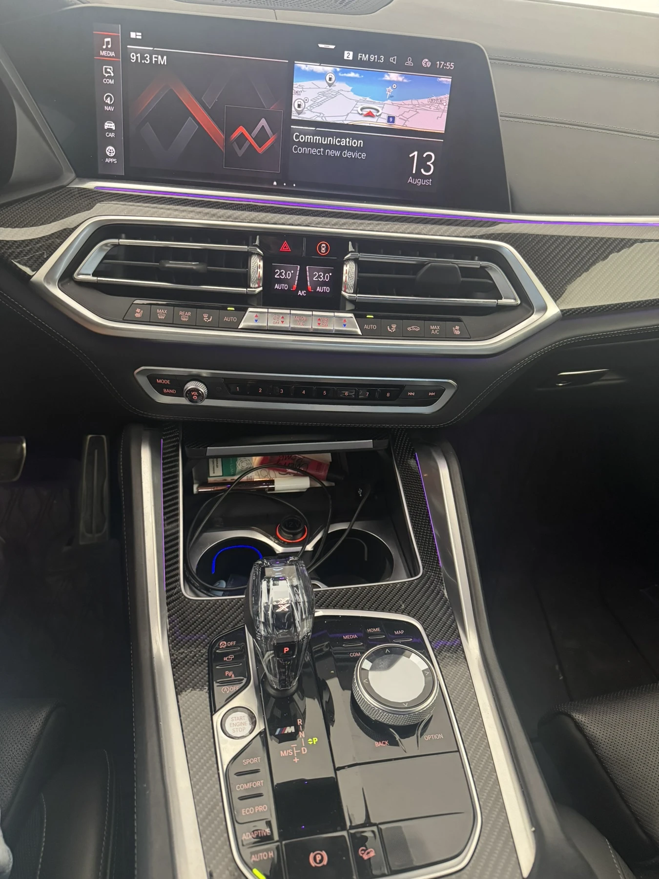 BMW X6 M50i SWAROWSKI ПЕРФЕКТЕН ВСИЧКИ ЕКСТРИ - изображение 8