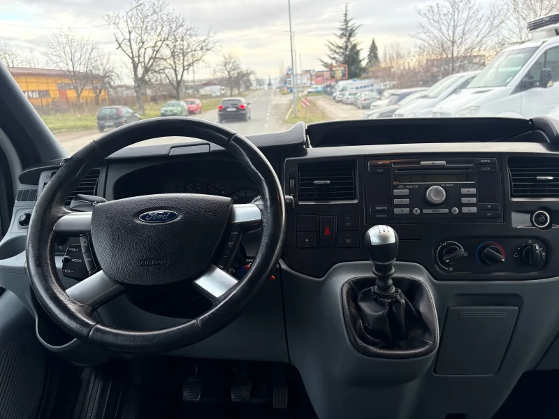 Ford Transit  ДВОЕН КЛИМАТИК/ 9 Места/ МАКСИ/ РЕАЛНИ КМ!!!!!, снимка 9 - Бусове и автобуси - 53025361