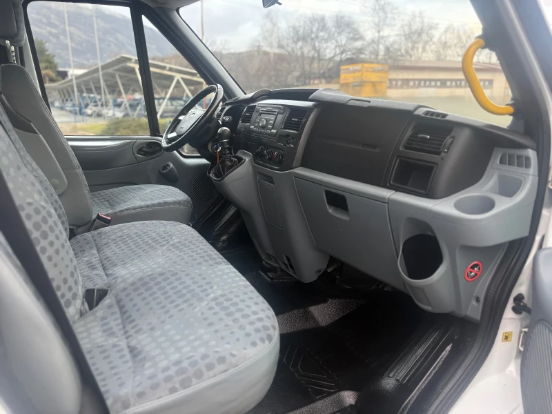 Ford Transit  ДВОЕН КЛИМАТИК/ 9 Места/ МАКСИ/ РЕАЛНИ КМ!!!!!, снимка 8 - Бусове и автобуси - 53025361