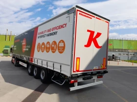 Полуремарке Kaessbohrer TALSON Бордови, Хладилни, Дрехарки, SWAP , снимка 4