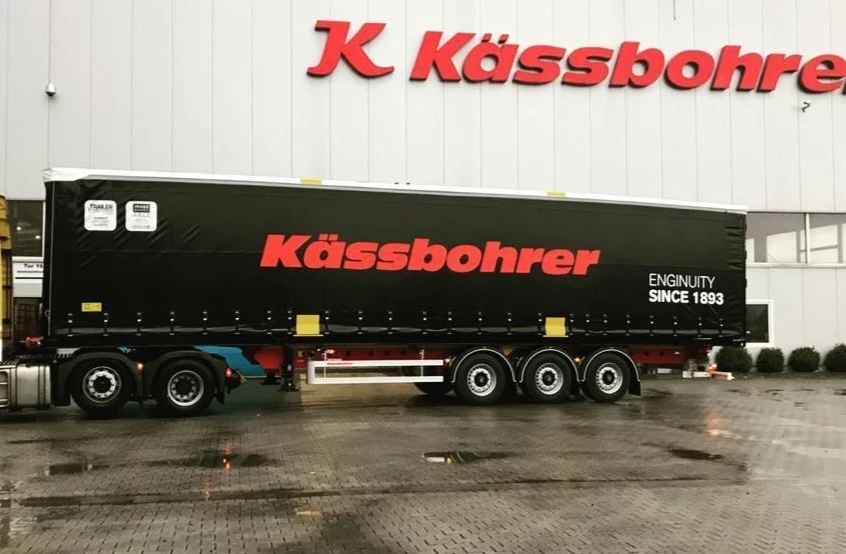 Полуремарке Kaessbohrer TALSON Бордови, Хладилни, Дрехарки, SWAP , снимка 15 - Ремаркета - 54973449