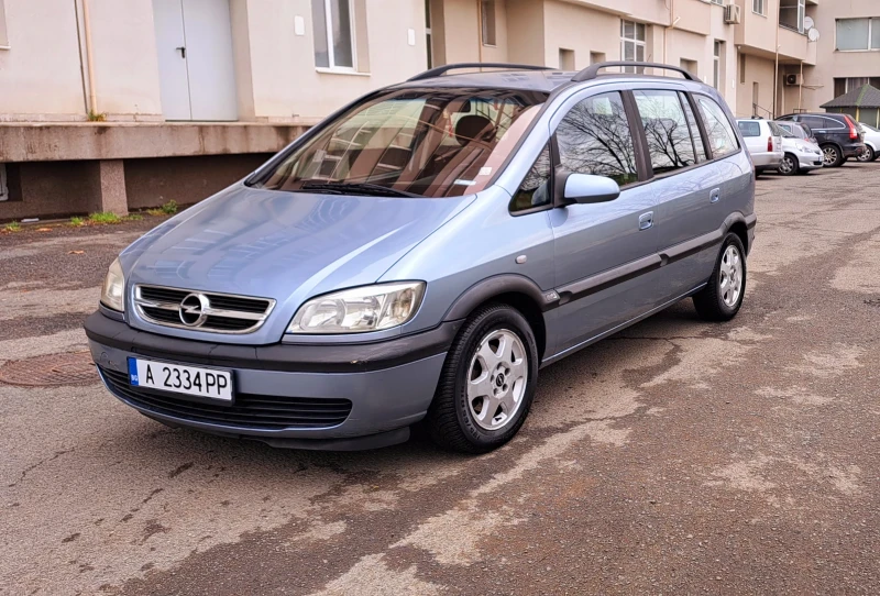 Opel Zafira 1.6/газ 6+ 1 места, снимка 3 - Автомобили и джипове - 49529683