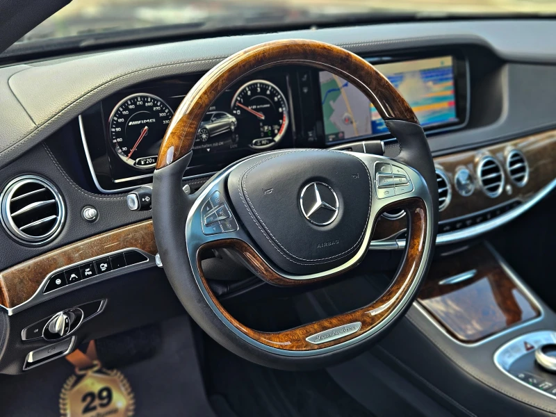 Mercedes-Benz S 500 ! L/MAYBACH/TVx3/DISTR/ВАКУМ/PANO/МАСАЖ/BURMEST/LI, снимка 12 - Автомобили и джипове - 51355752