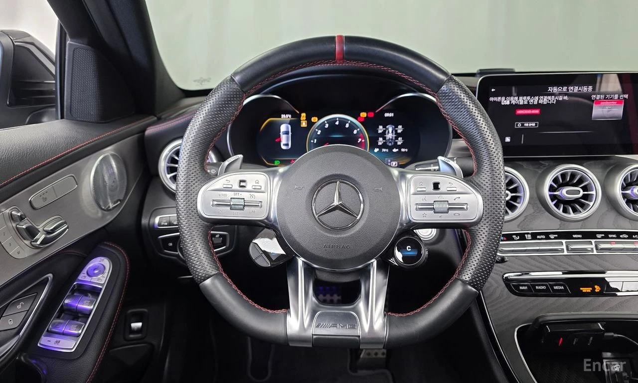 Mercedes-Benz C 43 AMG 4MATIC* BURMESTER* ХЕДЪП* 360КАМЕРА* , снимка 8 - Автомобили и джипове - 55845845