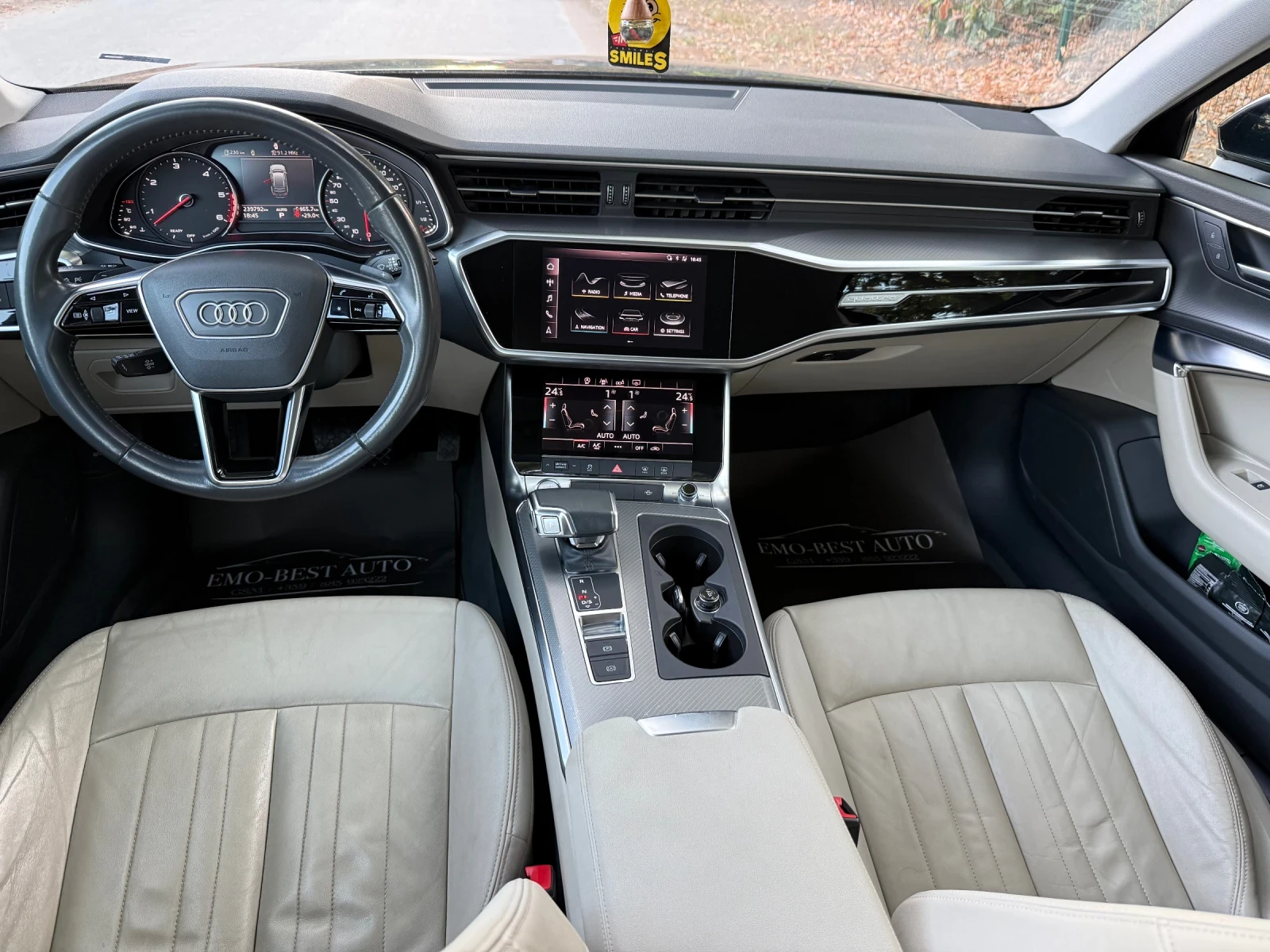 Audi A6 45TDI* 3.0TDI* QUATTRO* 360* KAMERA, снимка 10 - Автомобили и джипове - 56200954