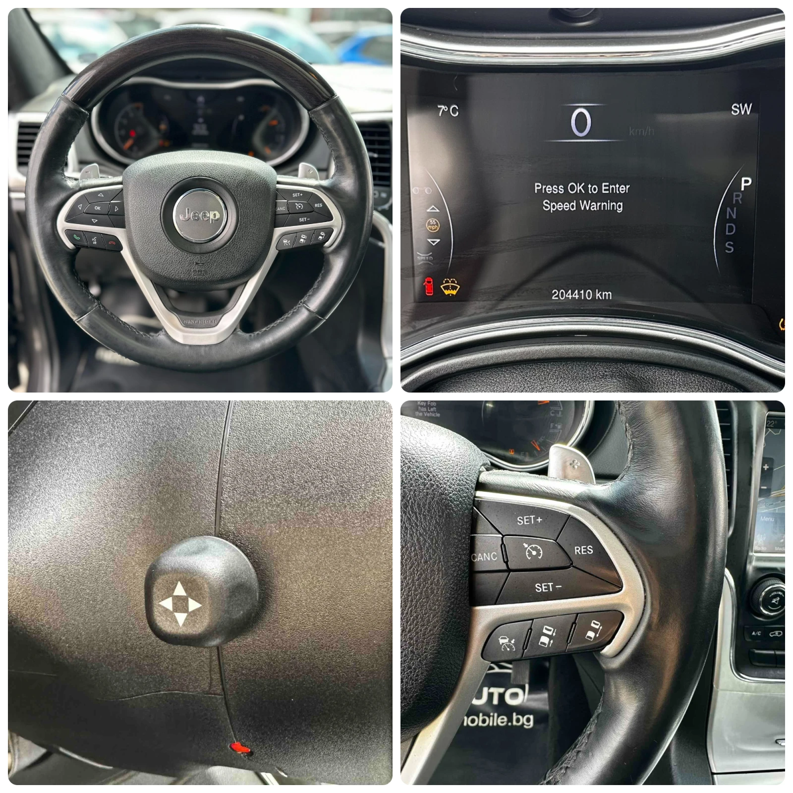 Jeep Grand cherokee 3.0CRD 250HP 4X4 SUMMIT FULL, снимка 13 - Автомобили и джипове - 54147952