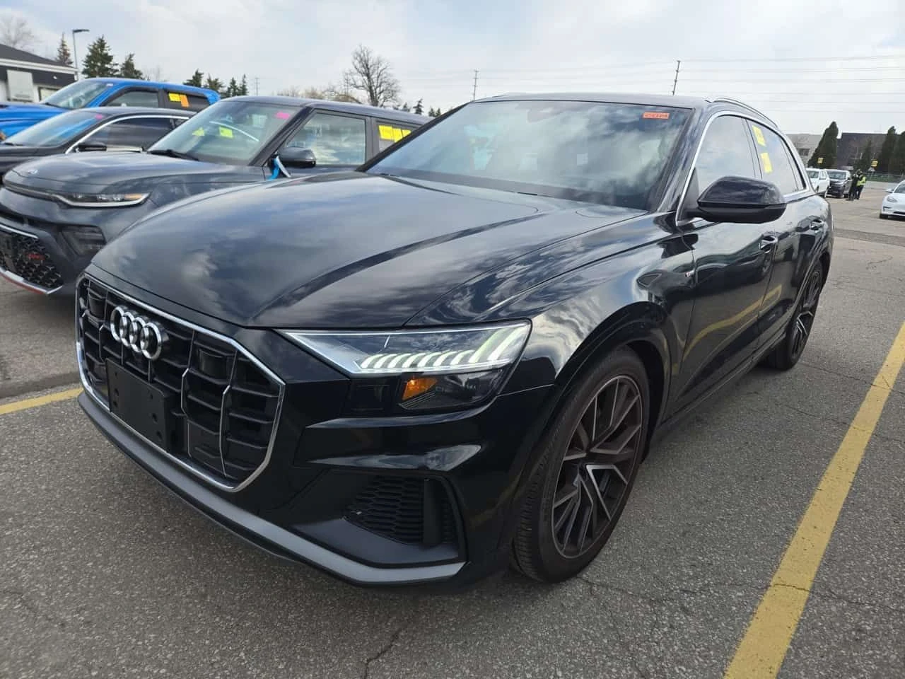 Audi Q8 Technik/ПАНОРАМА/ДИСТРОНИК/360/ОБДУХВАНЕ