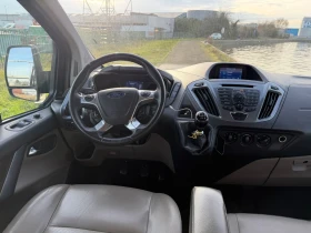 Ford Transit Custom 2.2D/155K.C/9 МЕСТА/KOЖА/ПОДГРЕВ/ТЕГЛИЧ/БЕЛГИЯ, снимка 6