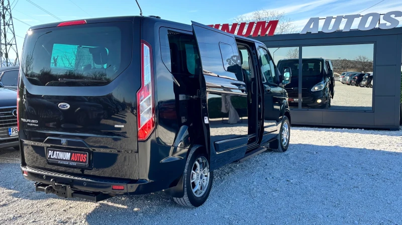 Ford Transit Custom 2.2D/155K.C/9 МЕСТА/KOЖА/ПОДГРЕВ/ТЕГЛИЧ/БЕЛГИЯ, снимка 7 - Бусове и автобуси - 52923050