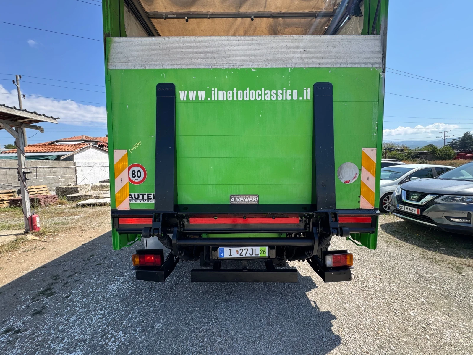 Mercedes-Benz Atego 816 Падащ Борд Климатик Внос Италия, снимка 9 - Камиони - 55354329