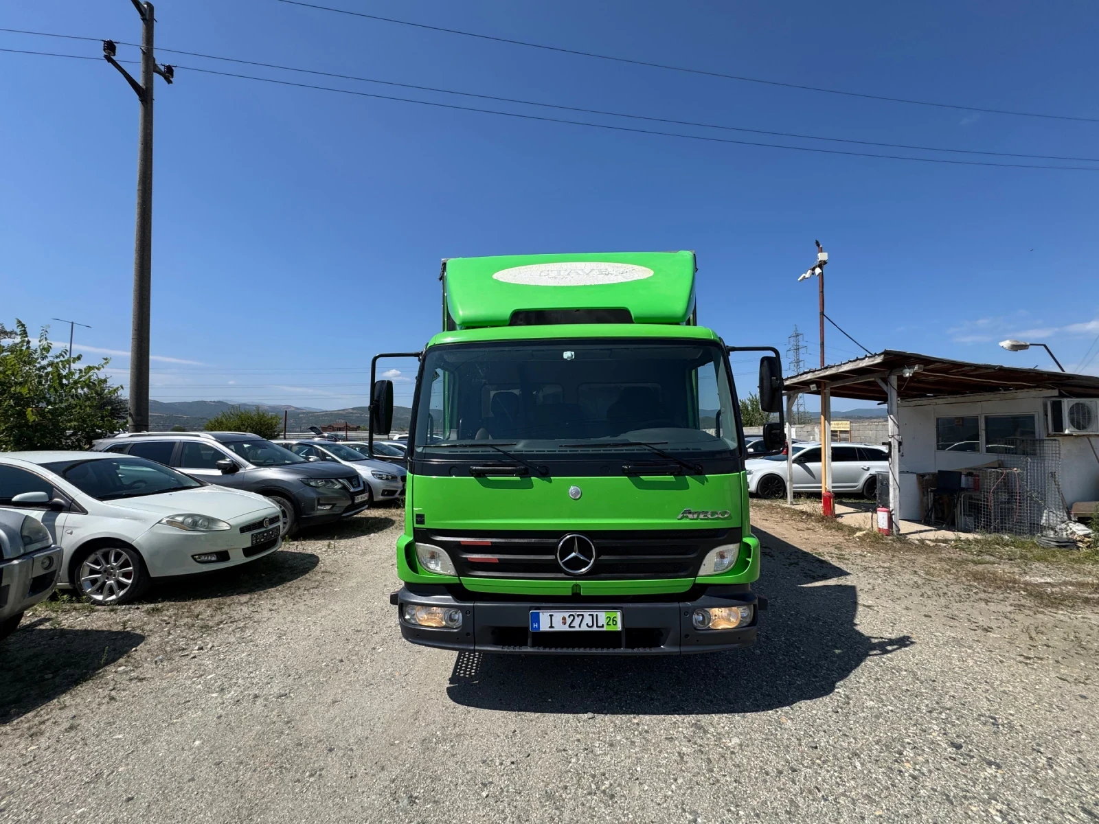 Mercedes-Benz Atego 816 Падащ Борд Климатик Внос Италия, снимка 2 - Камиони - 55354329