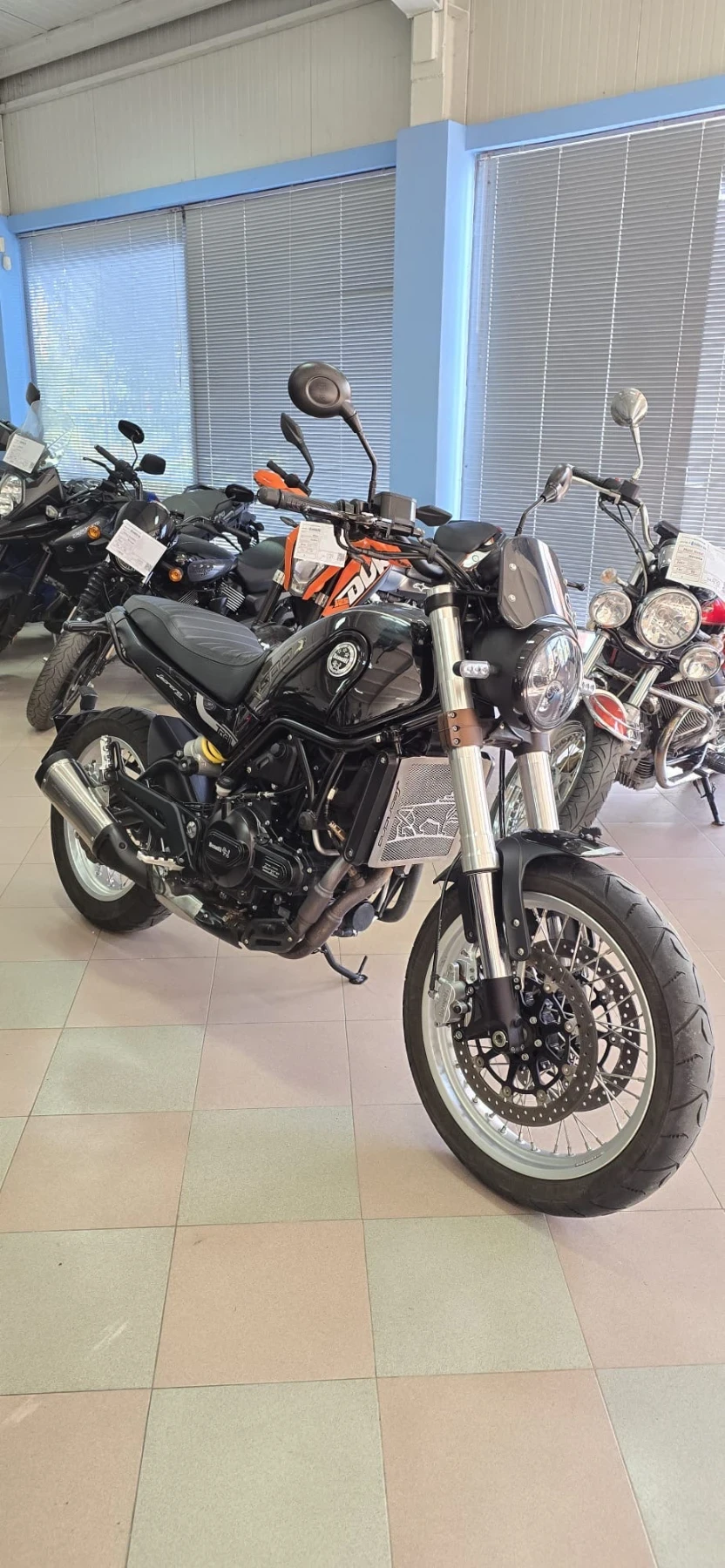 Benelli 500 Leoncino А2 35kw Лизинг
