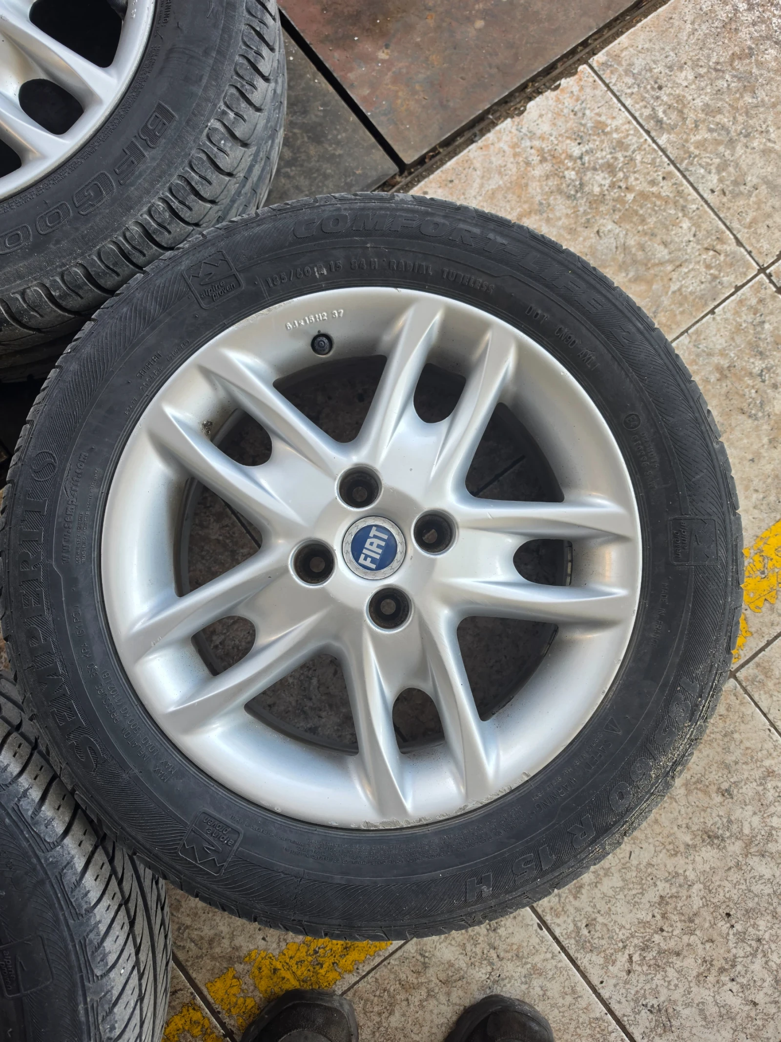 Джанти за Fiat, снимка 4 - Гуми и джанти - 54079831