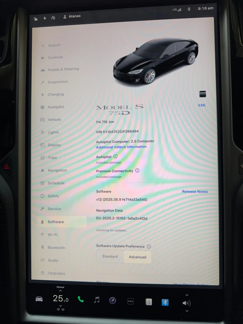 Tesla Model S 75D, снимка 14 - Автомобили и джипове - 52460520