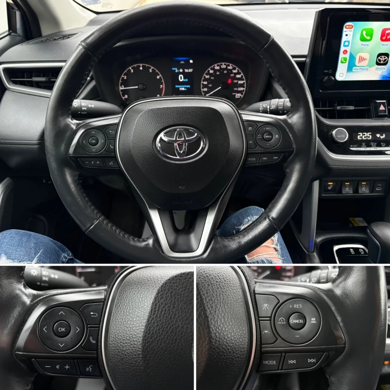 Toyota Corolla Cross 2.0i 4x4* 29000км* Distronik* CarPlay* EURO6C* , снимка 13 - Автомобили и джипове - 53279774