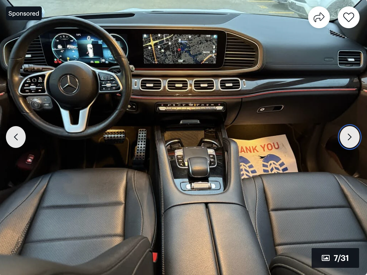 Mercedes-Benz GLS 450 AMG* PACK* BURMESTER* * *  | Mobile.bg   8