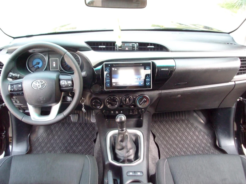 Toyota Hilux 2.4 D4-D * 150 p.s. * 4x4 * Klimatik * DOUBLE CAB , снимка 9 - Автомобили и джипове - 50813084