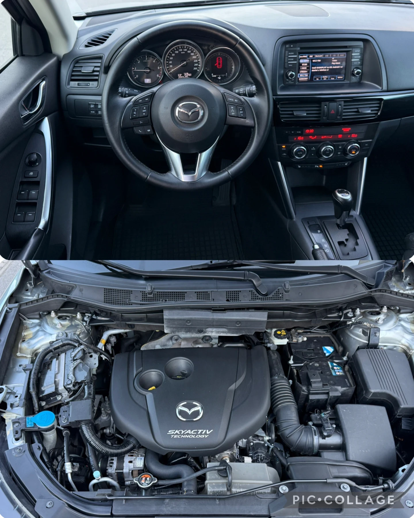 Mazda CX-5 2.2D/150kc/4x4/Автоматик/Подгрев/RVM/PDC, снимка 11 - Автомобили и джипове - 55096150